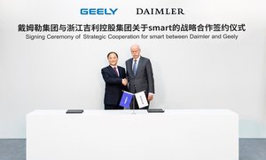 Daimler, Geely will relaunch Smart as China-based EV brand