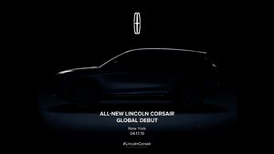 Lincoln to unveil Corsair crossover at New York auto show