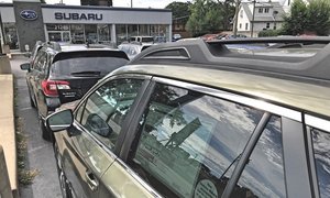 Subaru sets modest U.S. sales goal