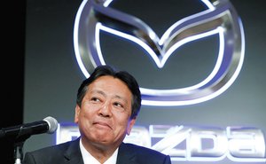 Mazda's profits tumble 43% on foreign exchange, lower sales, dealer outlays